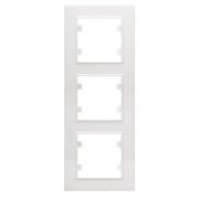 Рамка 3-м Karea вертик. бел. Makel 56001708