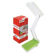 Светильник настольный светодиодный аккум. ССО 12З 6Вт 6500К 360лм 230В 2 уровня яркости зел. IN HOME 4690612034256