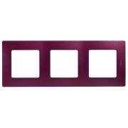 Рамка 3-м Etika сливовый IEK 672563