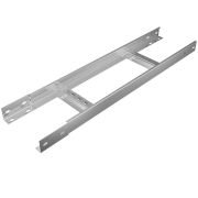 Лоток лестничный 100х80 L3000 сталь 1.2мм «БЫСТРЫЙ МОНТАЖ» LLS80-100-1.2-3000 КМ LO14027