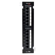 Патч-панель настенная кат.5E UTP неэкранир. 12 портов RJ45 Dual IDC TERACOM PRO EKF TRP-WPP-5EUTP-12