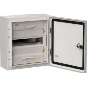 Корпус ЩРн-12 (1х12) TITAN 5 335х310х140 IP54 метал. сер. IEK TI5-50-N-012-54-7035