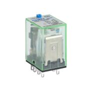 Реле промежуточное с кнопкой тестирования NJDC-17(D)/2Z 2 конт. с инд. LED 10А DC 24В (R) CHINT 651134