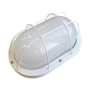 Светильник НПП 03-60-1402 Овал промышленный накладной матов. рассеив. решетка Владасвет 11648