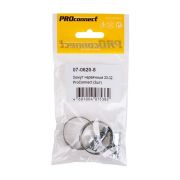 Хомут стальной червячный 20-32 (уп.2шт) PROCONNECT 07-0620-8