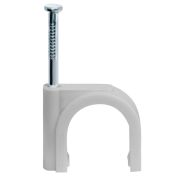 Скоба крепежная круглая с гвоздем d20мм NCR-20-50 (уп.50шт) Navigator 71076