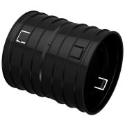 Муфта соединительная для двустенной трубы d200мм ELASTA IEK CTA12D-M200-K02-R