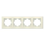 Рамка 4-м Афина универс. сл. кость (ivory) Universal A0046-I