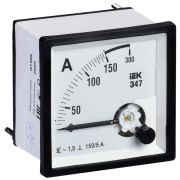 Амперметр Э47 96х96мм 150/5А кл. точн. 1.5 IEK IPA20-6-0150-E