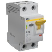 Устройство защиты от дугового пробоя (УЗДП) 1P+N C 16A с авт. выкл. KARAT IEK KA-DP11-1-016-C