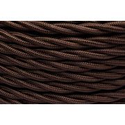 Провод ретро 2х2.5 глянец корич. (уп.20м) Bironi B1-425-072-20