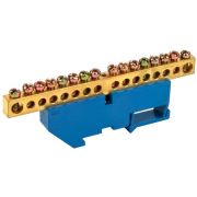 Шина нулевая на DIN-изол. ШНИ-8х12-16-Д-С IEK YNN10-812-16D-K07