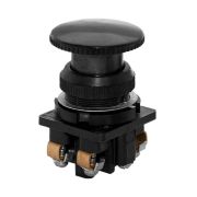 Кнопка КЕ-021 исп. 2 «Пуск» черн. гриб. Электродеталь КЕ-021.2.Ч