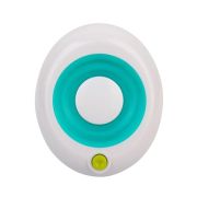 Светильник светодиодный NL-245 «Кнопка» 220В ночник с выкл. бел./син. Camelion 14265