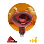 Излучатель тепловой (лампа инфракрасная) ИКЗК 230-150 R127 150Вт E27 IP20 КЭЛЗ Б0042981