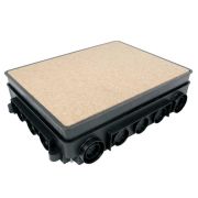 Коробка напольная под лючок C-Line 24 EKF cl-knl-24