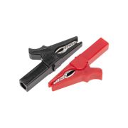 Зажим «крокодил» 15А 53мм гнездо banana для тестера (уп.2шт) Rexant 16-0033