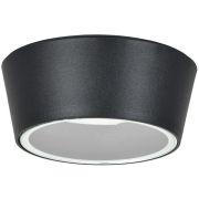 Светильник 5104 GX53 IP65 уличный потолочный черн. IEK LT-UPU0-5104-GX53-1-K02