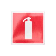 Наклейка знак пожарной безопасности «Огнетушитель» 100х100мм Rexant 56-0050