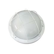 Светильник НПП 03-60-1302 Круг промышленный накладной матов. рассеив. решетка Владасвет 11666