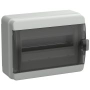Корпус КМПн-12 TEKFOR IP65 черн. прозр. дверь пластик. IEK TF5-KP72-N-12-65-K03-K02