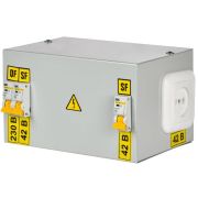 Ящик с понижающим трансформатором ЯТП 0.25 220/42В (3 авт. выкл.) 36 УХЛ4 IP30 IEK MTT13-042-0250