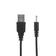 Кабель USB штекер - DC разъем питание 1.4х3.4мм спираль 1.5м Rexant 18-0235