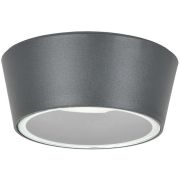 Светильник 5104 GX53 IP65 уличный потолочный сер. IEK LT-UPU0-5104-GX53-1-K03