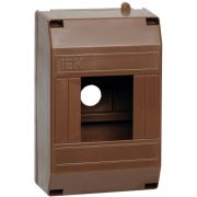 Корпус ОП КМПн 1/4 Krepta 3 IP20 для 4-х авт. выкл. пластик. дуб IEK MKP31-N-04-30-135-D