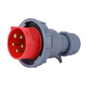 Вилка переносная 3Р+РЕ+N 32А 380В IP67 ВП-103 DEKraft 26115DEK