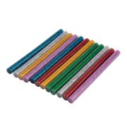 Стержень клеевой d7.4мм L100 разноцв. с блестками (уп.12шт) Rexant 09-1025