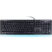 Клавиатура Fstyler FK10 черн./син. USB FK10 BLUE A4TECH 1147528