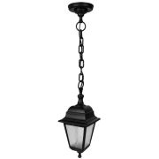 Светильник садово-парковый PP4205 C02 НСУ 04-60-001 У1 «Адель» 4-гран. пластик+пластик черн. Camelion 13846