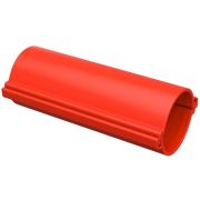 Труба гладкая ПВХ жесткая разборная d110мм красн. (дл.3м) IEK CTR30-110-K04-003