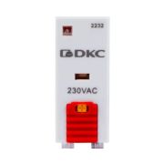 Реле одиночное 230В AC 2 прекидн. контакта DKC IR-230AC-2CO-D