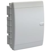 Корпус ЩРВ-П-18 UNION Compact IP41 бел. дверь пластик. IEK UIC-KP13-V-18-41-K01
