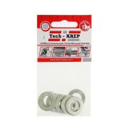 Шайба плоская М12 DIN 125 цинк. (пакет) (уп.8шт) Tech-Krep/Zitar 103047