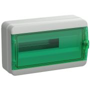 Корпус КМПн-18 TEKFOR IP65 зел. прозр. дверь пластик. IEK TF5-KP72-N-18-65-K03-K06