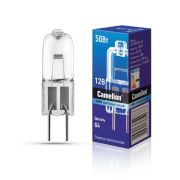 Лампа галогенная JC 50Вт 12В капс. G6.35 Camelion 1957
