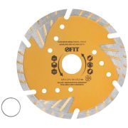 Диск отрезной алмазный универс. 125х1.9х7х22.2мм сухая и влажная резка с защитными секторами FIT 37546