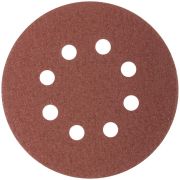 Набор кругов абразивных шлифовальных перфорированных на ворсовой основе под «липучку» Р60 125мм (уп.5шт) Profi Cutop 85-618