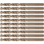 Набор сверл по металлу Profi 6.5х101мм с кобальтом 5проц. (уп.10шт) Cutop 48-65-10