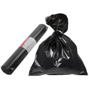 Мешок для строительного мусора ПВД прочные 240л 900х1400мм толщина 70мкм (уп.5шт) КУРС 11927