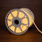 Шнур светодиодный гибкий неон SMD 8х16мм 120LED/м односторон. 24В тепл. бел. (уп.50м) Neon-Night 131-126