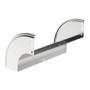 Угол для лотка плавный 90град. 500х80 В20 ESCA В20 IEK CPV41-0-90-080-500