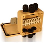 Коробка клеммная КСП-10 У2 10 клемм IP65 (с 6 каб. вводами) Электротехник ET013221