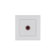 Розетка TV проходная Karea RIZZ бел. Makel 88001007