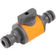 Переходник двухкомпонентный с запорным клапаном FIT 77756