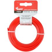 Леска для садовых триммеров «Круглая» 3.0ммх15м КУРС 77875