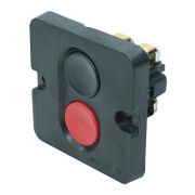 Пост управления ПКЕ 612 У3 10А 660В черн. и красн. цилиндр в нишу IP40 Электротехник ET523349